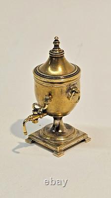 1/12 scale Dolls House miniature, Tea Urn, Server, Handmade, Rare, Antique, R35