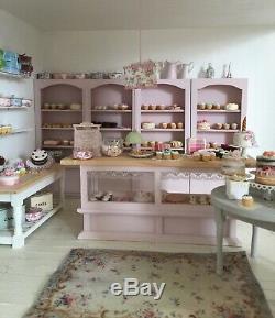 1/12th Miniature Dolls House Handmade Cake Shop Cupcake Parlour OOAK