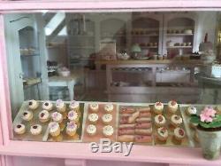 1/12th Miniature Dolls House Handmade Cake Shop Cupcake Parlour OOAK