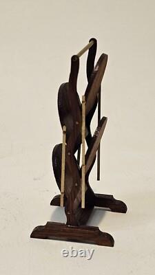 1/12th Scale Doll House Miniature, Furniture, Plate Stand / Step stool by ESCUTC