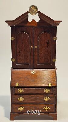 1/12th Scale Doll House Miniature, Furniture, bureau / desk by ESCUTCHEON ME25