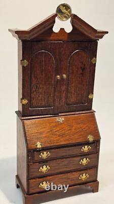 1/12th Scale Doll House Miniature, Furniture, bureau / desk by ESCUTCHEON ME25