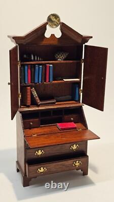 1/12th Scale Doll House Miniature, Furniture, bureau / desk by ESCUTCHEON ME25