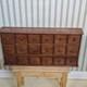 1/12th Scale Doll House, Wall Cabinet 18 Working Small Drawers Che26