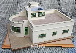 1/24 Scale TOPTOISE Superbly Made ART DECO HOUSE Individual Lights NEVER USED