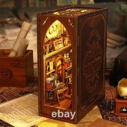 1-5Pcs 3D DIY Miniature Doll House Kit Assembed DIY Book Nook Craft Decor Gift