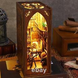 1-5Pcs 3D DIY Miniature Doll House Kit Assembed DIY Book Nook Craft Decor Gift