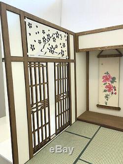1/6 Scale Doll Figure Japanese Diorama Room Box Tatami Dollhouse LOT of 2 Ruruko