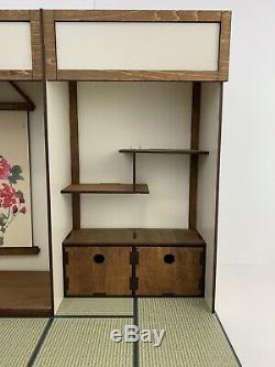 1/6 Scale Doll Figure Japanese Diorama Room Box Tatami Dollhouse LOT of 2 Ruruko