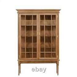 1/6 Scale Dolls House Miniatures Furniture Display Luxury Cabinet Bookcase Wood