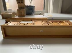 112 Doll House Miniatures Kitchen Oak Finish Furniture JBM RARE Find NIB