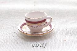 112 Doll's House Bone China Cup & Saucer Red Sovereign by Stokesay Ware (D)