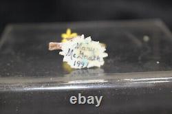112 IGMA Vintage Mary McGrath Artisan Handcrafted Lovely Flower With Bird