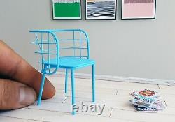 112 Miniature Side Chair seat chaise dolls house kitchen dining room furniture