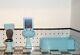 112 Scale Dolls House Art Deco Bathroom Set Blue Batbl