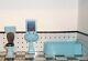 112 Scale Dolls House Art Deco Bathroom Set Blue Batbl