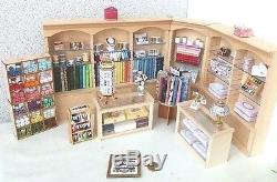 112 scale SHOP roombox +furniture +accessories Dollhouse miniature artisan OOAK