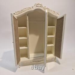 112th Dolls House Furniture, Triple Wardrobe by JiaYi FHE06