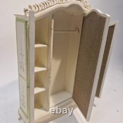 112th Dolls House Furniture, Triple Wardrobe by JiaYi FHE06