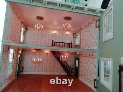 112th Dolls House Sid Cooke Coxwold Edwardian Shop Fully Lit 4 x Chandeliers+