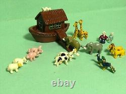 112th SCALE FOR DOLL HOUSE WARWICK MINIATURES HANDPAINTED PEWTER TOY NOAHS ARK