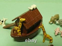 112th SCALE FOR DOLL HOUSE WARWICK MINIATURES HANDPAINTED PEWTER TOY NOAHS ARK