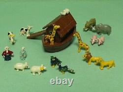 112th SCALE FOR DOLL HOUSE WARWICK MINIATURES HANDPAINTED PEWTER TOY NOAHS ARK