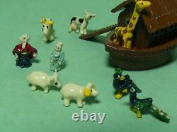 112th SCALE FOR DOLL HOUSE WARWICK MINIATURES HANDPAINTED PEWTER TOY NOAHS ARK