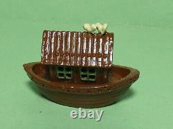 112th SCALE FOR DOLL HOUSE WARWICK MINIATURES HANDPAINTED PEWTER TOY NOAHS ARK