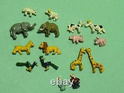 112th SCALE FOR DOLL HOUSE WARWICK MINIATURES HANDPAINTED PEWTER TOY NOAHS ARK