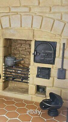 112th Scale Doll House, Sally Lunn Stove Surround Readymade finished SLSS