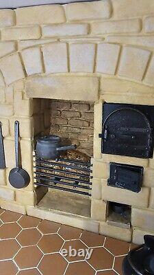 112th Scale Doll House, Sally Lunn Stove Surround Readymade finished SLSS