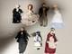 112th Scale Dolls House Miniatures Victorian Dolls Maid Chef Shopkeeper Toys