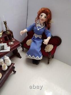 112th Scale OOAK Original Miniature Artisan Dolls House Doll All Handmade