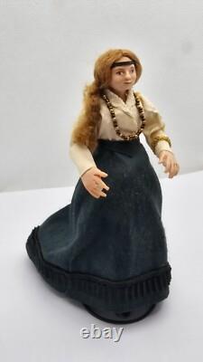 112th scale Dolls House Doll, Vintage, Handmade Doll, Lady, DOL114