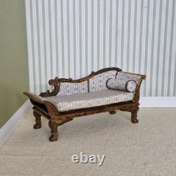 112th scale Dolls House. Quality Chaise Lounge by Bespaq Pre51