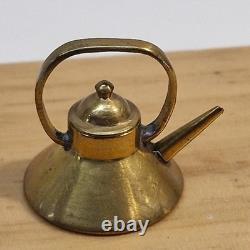 112th scale Dolls House, Solid Cooper Kettle Round Top Quality VS11