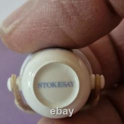 112th scale Dolls House Stokesay Ware Nursery Ware slop-pail VEF23