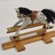 112th Scale Dolls House, Very Finely Made Rocking Horse British Made Vs05