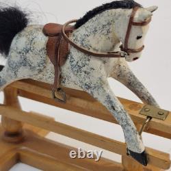 112th scale Dolls House, Very Finely Made Rocking Horse British made VS05