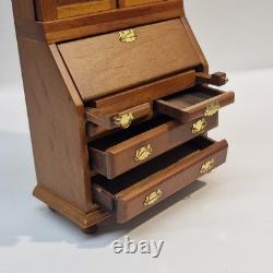 112th scale Dolls House, Writing Bureau Cabinet by Glenowen VEF84