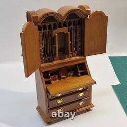 112th scale Dolls House, Writing Bureau Cabinet by Glenowen VEF84