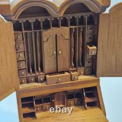 112th scale Dolls House, Writing Bureau Cabinet by Glenowen VEF84