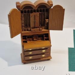 112th scale Dolls House, Writing Bureau Cabinet by Glenowen VEF84
