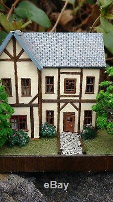 1144 scale Tutor House fully furnished and electrified! 1/144