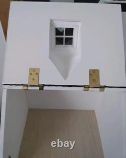 12th Scale 2 Room Dolls House over 2 Floors Handmade Item COLLECTION ONLY FY1
