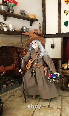 12th Scale Artisan Tudor Hag by Rycote Miniatures