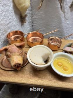 12th Scale Dolls House Artisan Made Miniatures/ Butcher/Shop/Kitchen