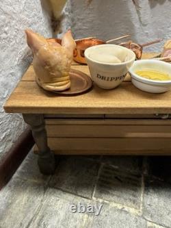 12th Scale Dolls House Artisan Made Miniatures/ Butcher/Shop/Kitchen