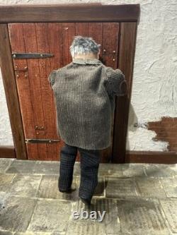 12th Scale Dolls House Miniature Artisan Doll. (Carol Bull) Bags Of Character